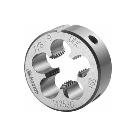 Garant Round Die, HSS, 7/8in-9 142520 7/8-9